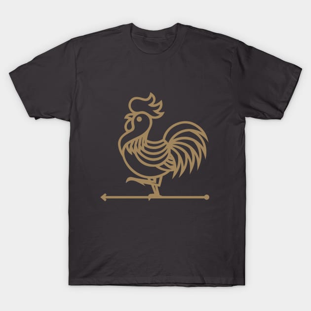 rooster T-Shirt by dariodesigner